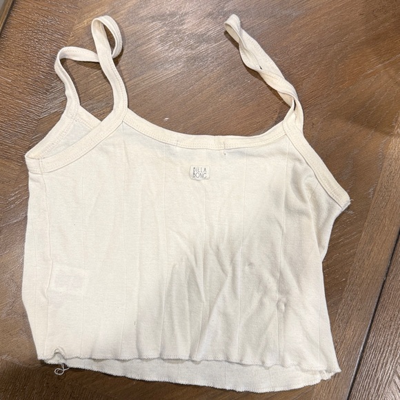 Billabong Cream Playa Del Sur Crop Top - Picture 6 of 9